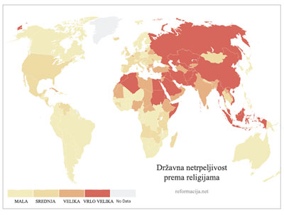 Državna netrpeljivost prema religijama